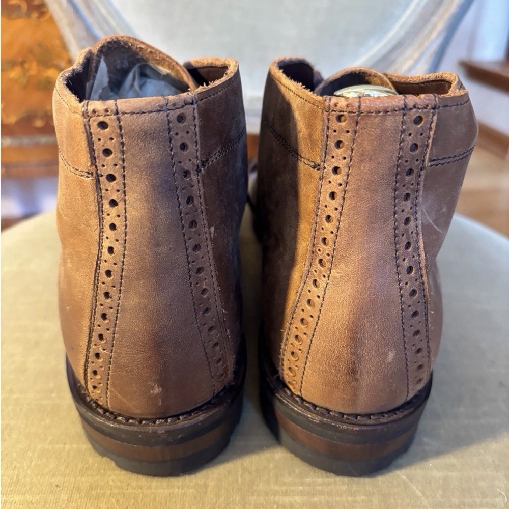 Allen Edmonds NWOB Venture Weatherproof Chukka Boots 13 Brown - Picture 5 of 6